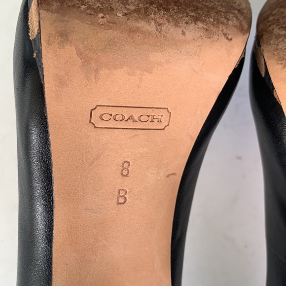 COACH Signature Alexa Black Pumps - Picture 16 of 16